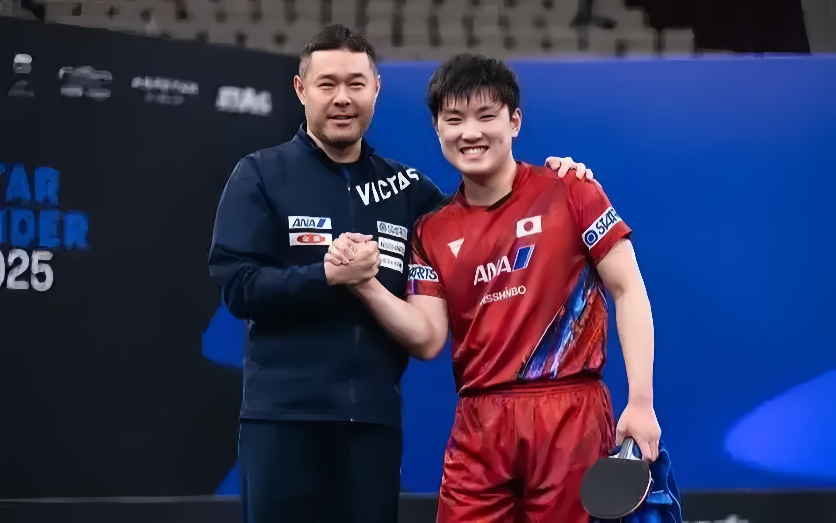 关于瑞典乒乓球队力克中国乒乓球队，张本智和统治全场的信息